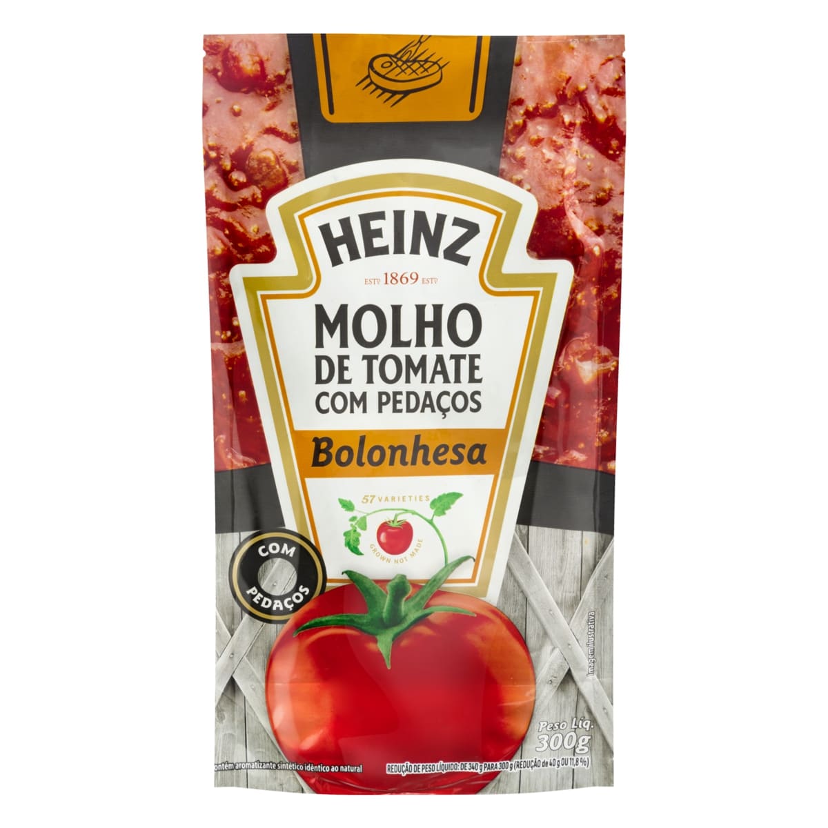 MOLHO HEINZ BOLONHESA SC 300GR                                                                      