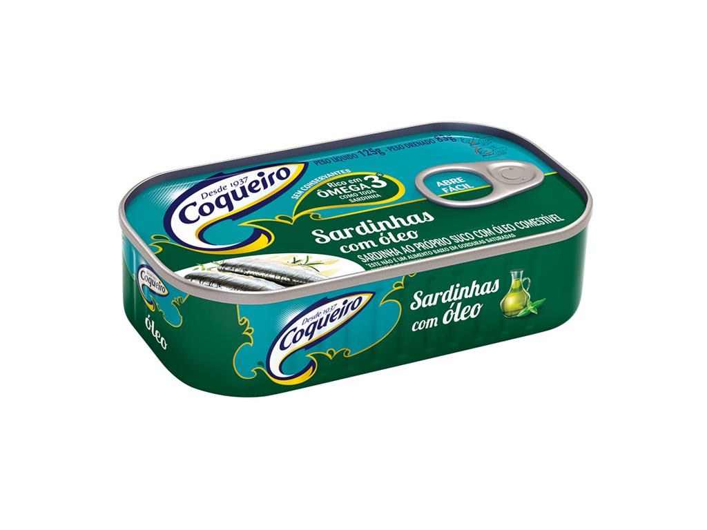 SARDINHA COM ÓLEO COQUEIRO LATA 125G                                                                 image number null