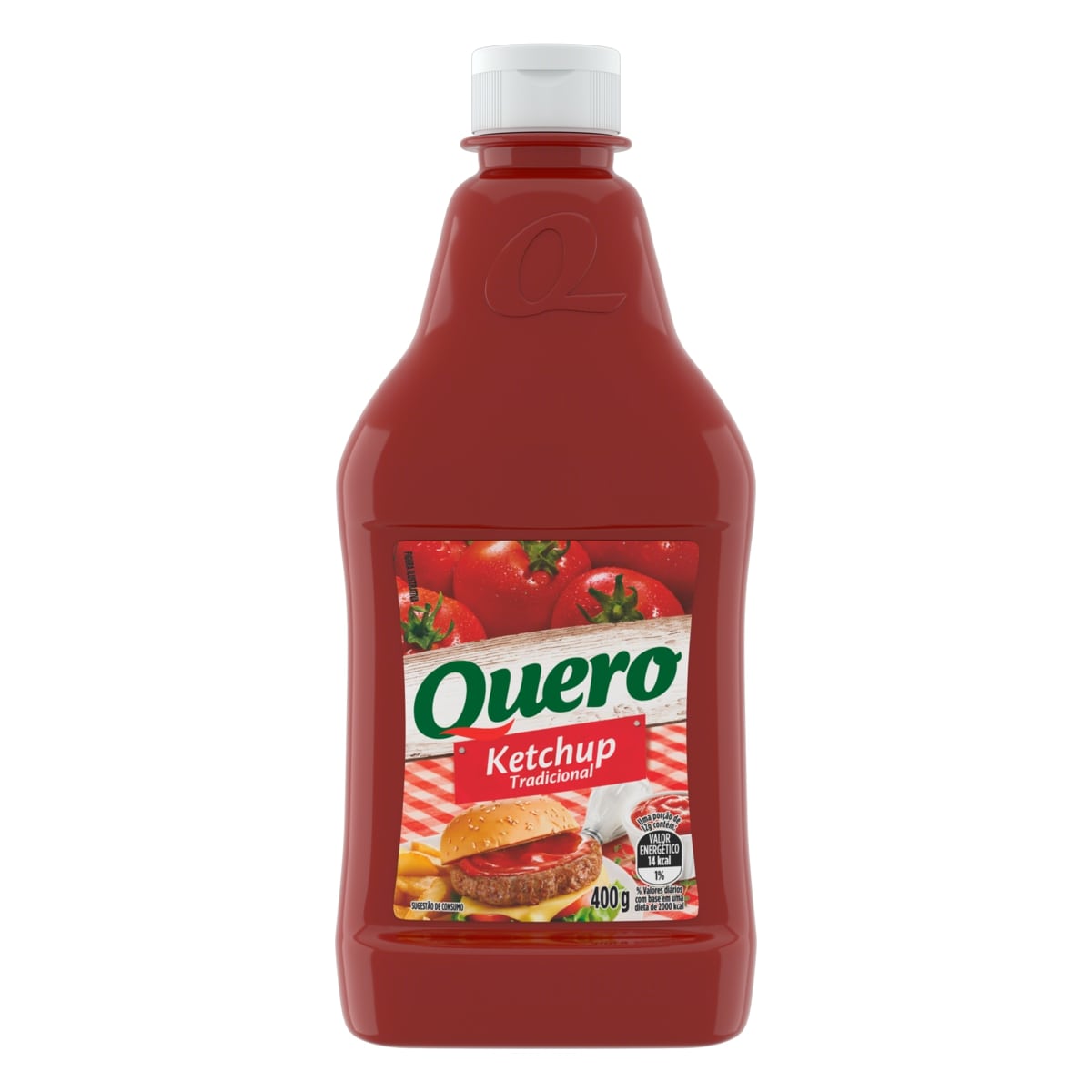 KETCHUP TRADICIONAL QUERO 400G                                                                      