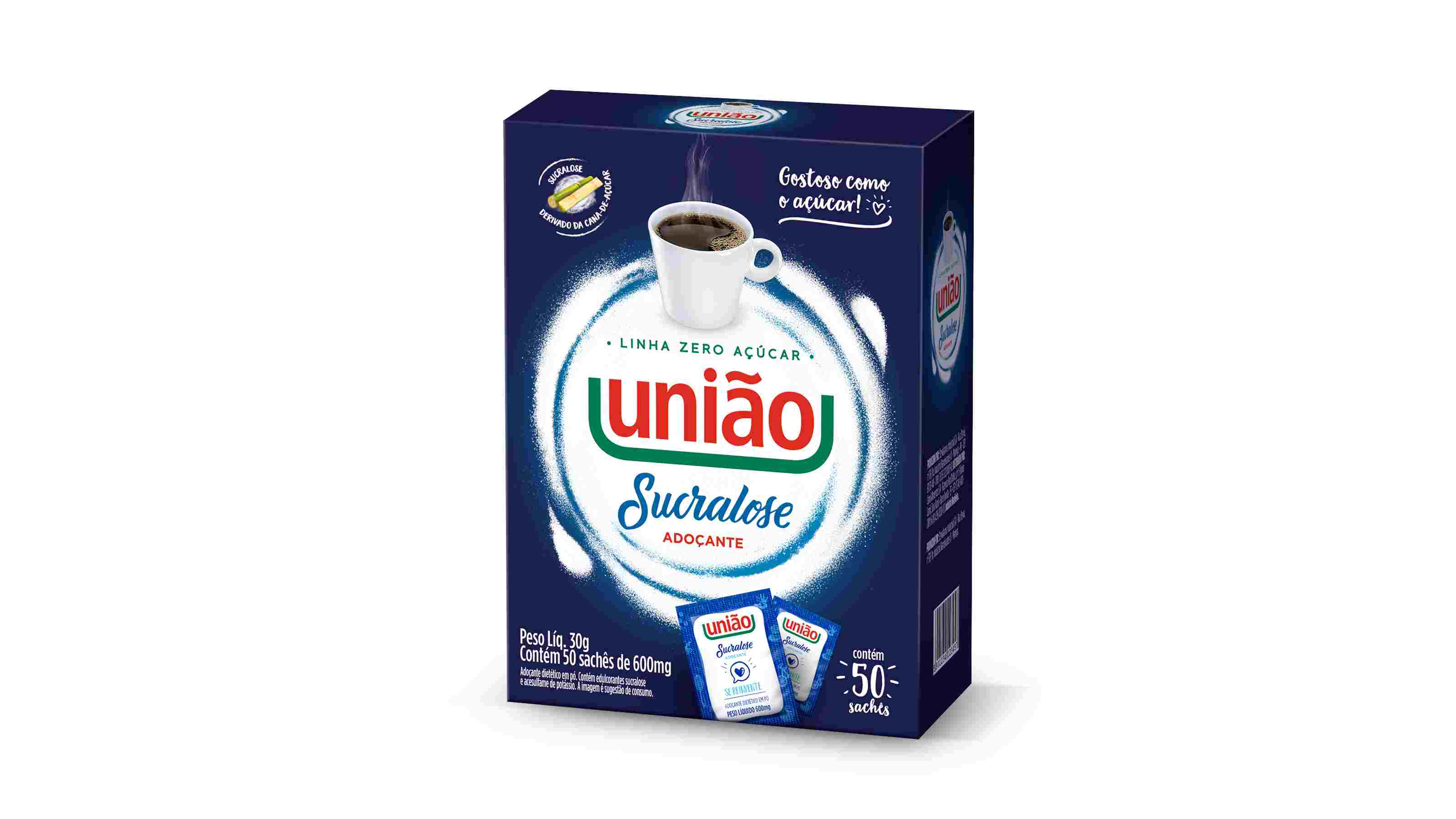 ADOÇANTE UNIÃO SUCRALOSE SACHÊ                                                                      