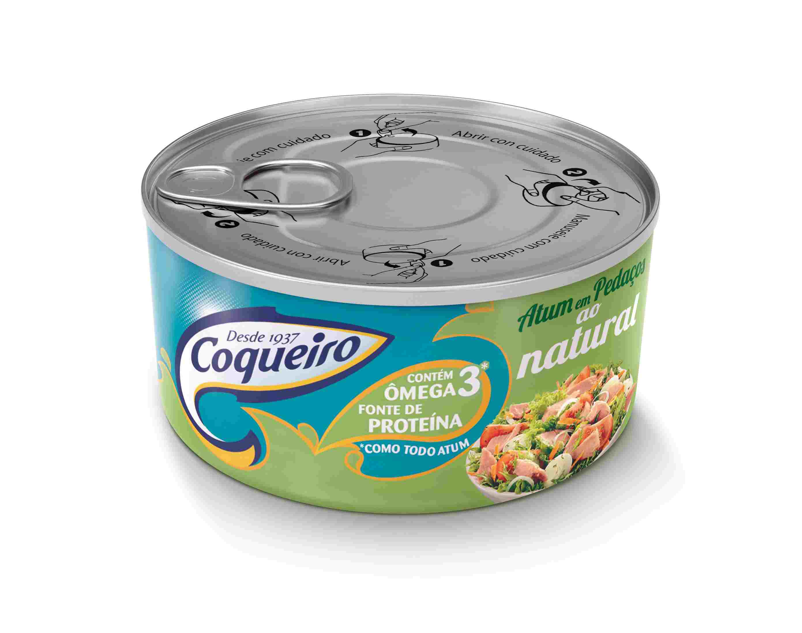 ATUM EM PEDAÇOS NA ÁGUA COQUEIRO LATA 170G                                                           image number null
