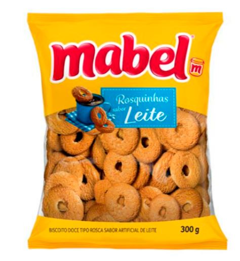 ROSQUINHA MABEL LEITE 300G                                                                          