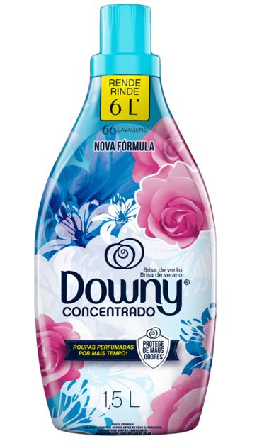 AMACIANTE DOWNY BRISA DE VERAO 1500ML                                                               