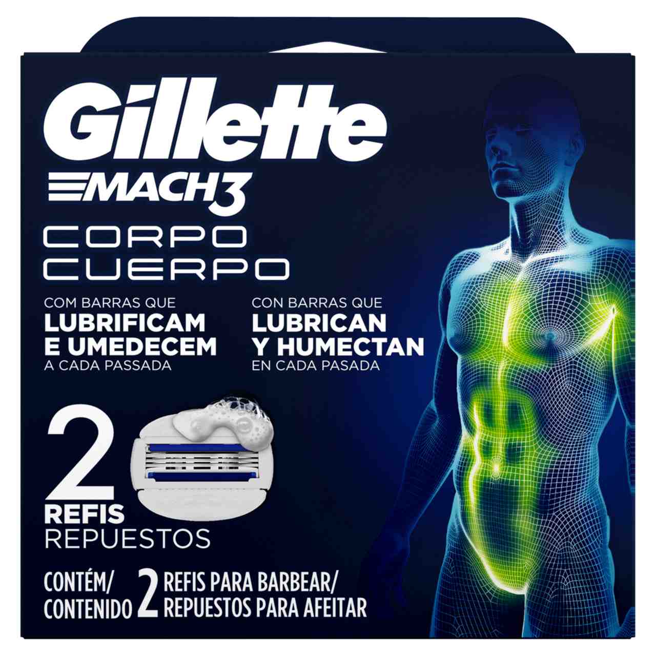 CG.MACH3 CORPO GILLETTE C/2                                                                         