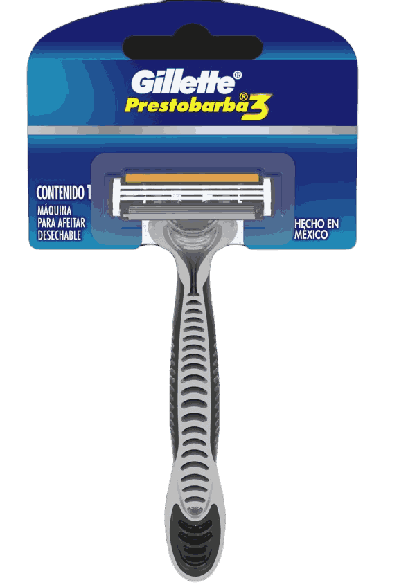 APARELHO PRESTOBARBA 3 OS GILLETTE COM 1 UNIDADE                                                    