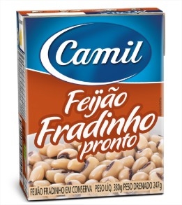 FEIJÃO FRADINHO PRONTO CAMIL 380G                                                                   