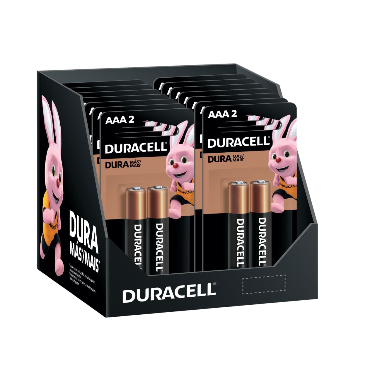 PILHA DURACELL PALITO AAA PDQ C/2UN                                                                 