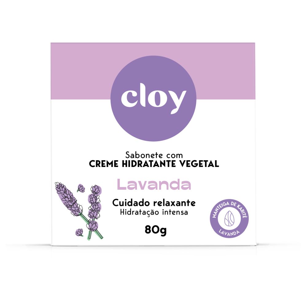 SABONETE CLOY LAVANDA 80GR                                                                          