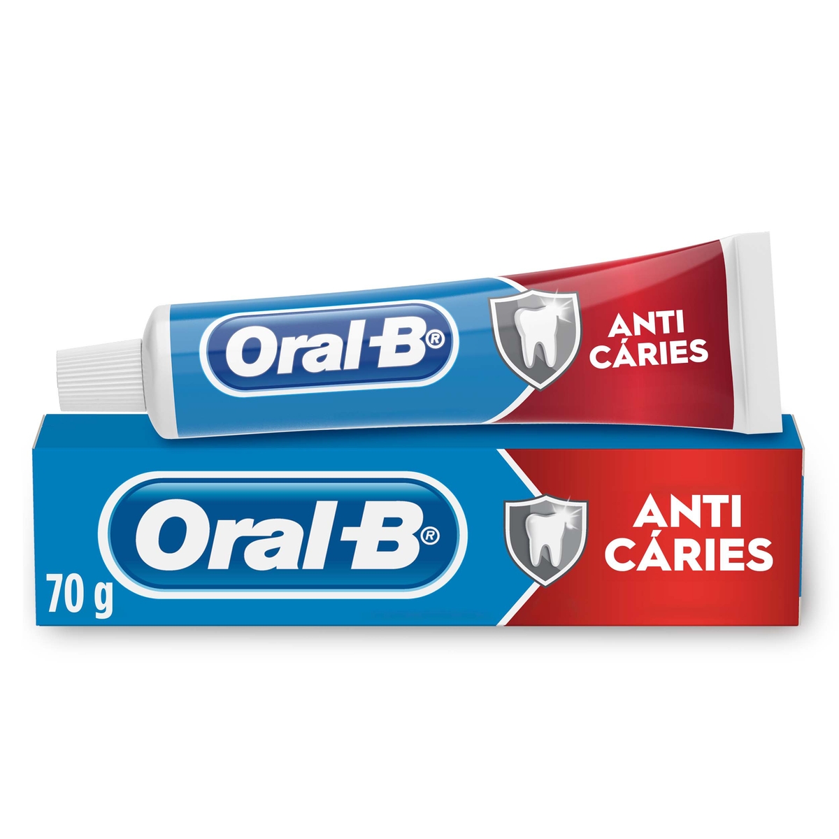 CREME ORAL-B 123 ANTICÁRIES 70G                                                                     