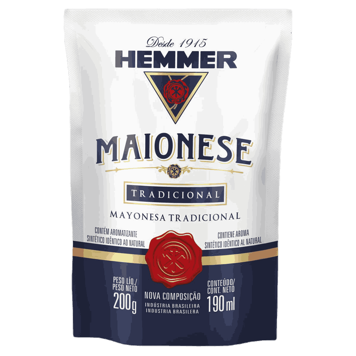 MAIONESE TRADICIONAL HEMMER SC 200GR                                                                