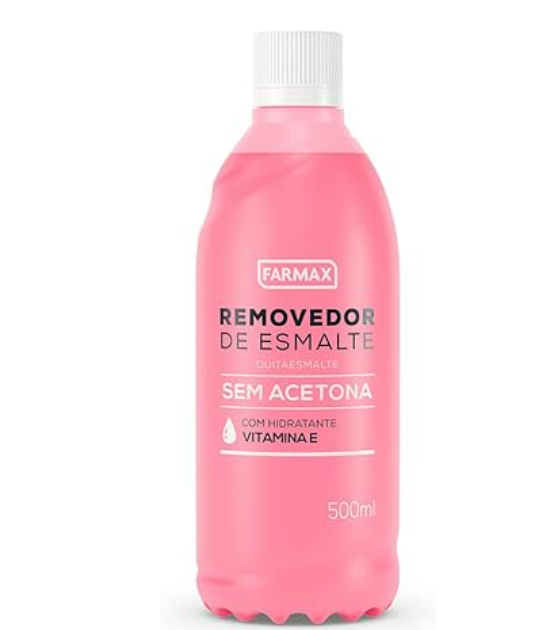 FARMAX REMOVEDOR S/ ACETONA 500ML                                                                   