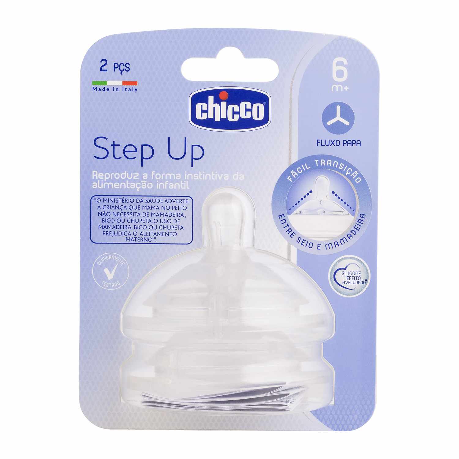 BICO STEP UP FLUXO RAPIDO CHICCO C/2UN                                                              