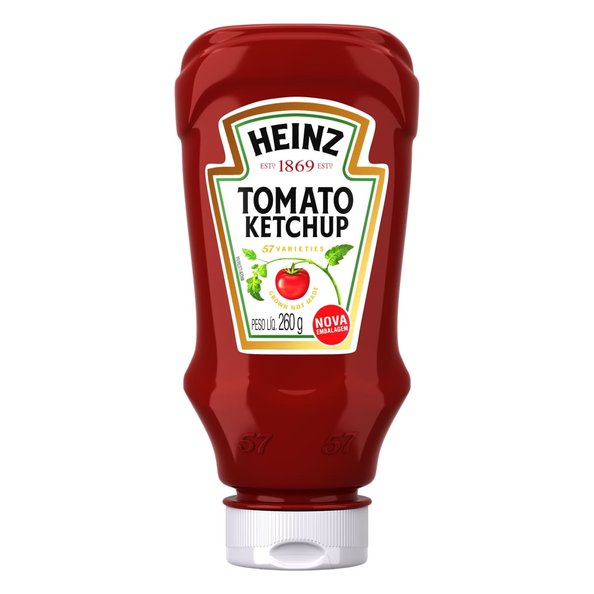 KETCHUP TRADICIONAL HEINZ 260G                                                                      