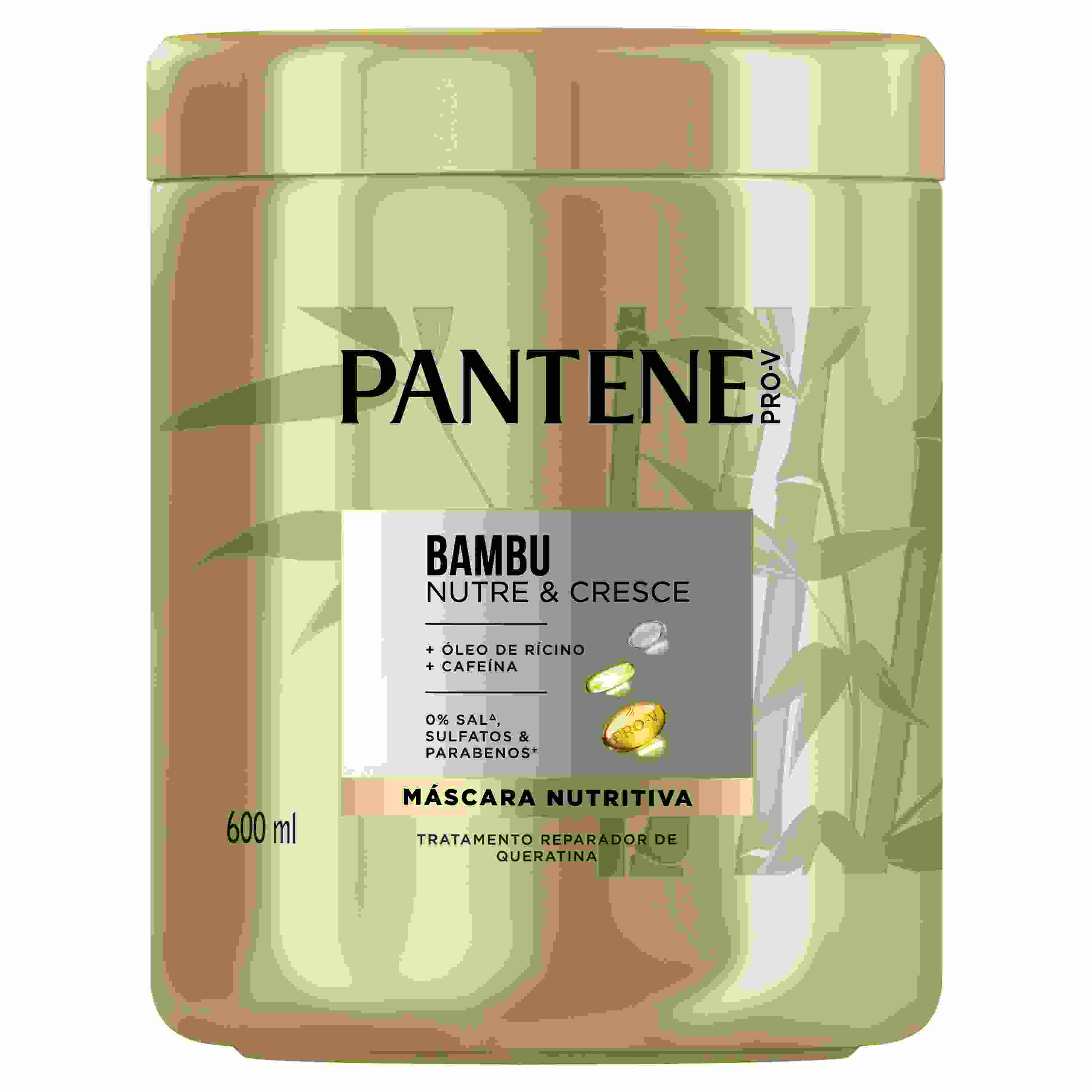 MÁSCARA PANTENE BAMBU 600ML                                                                         