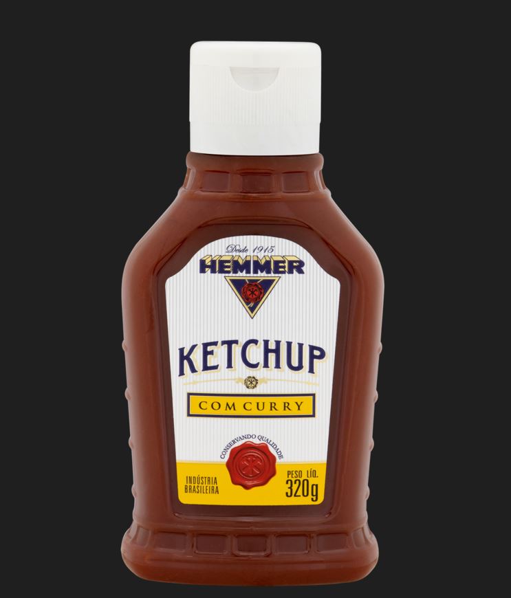 KETCHUP C/CURRY HEMMER FP 320G                                                                      