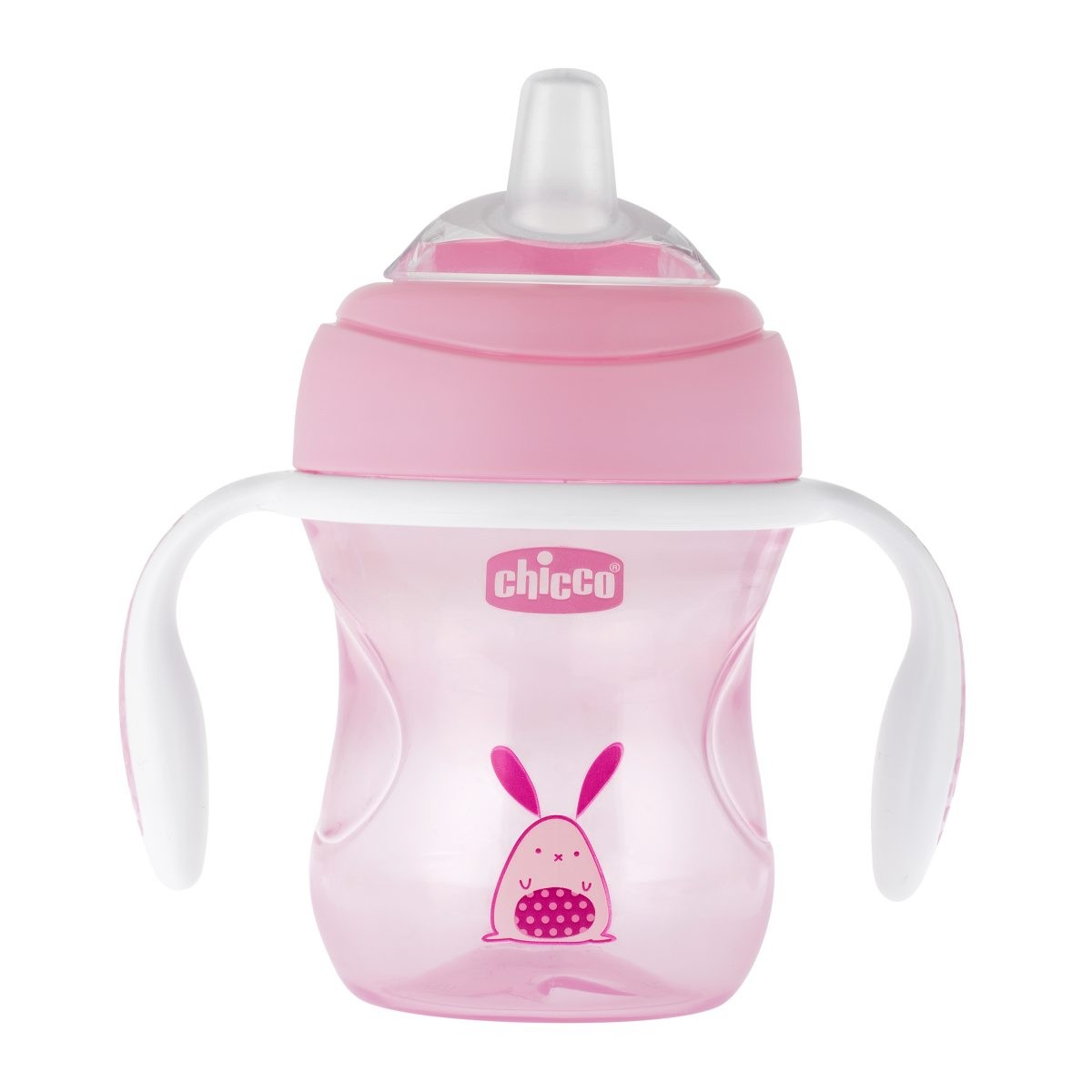 COPO TRANSITION CUP MENINA 4M+ CHICCO 200ML                                                         