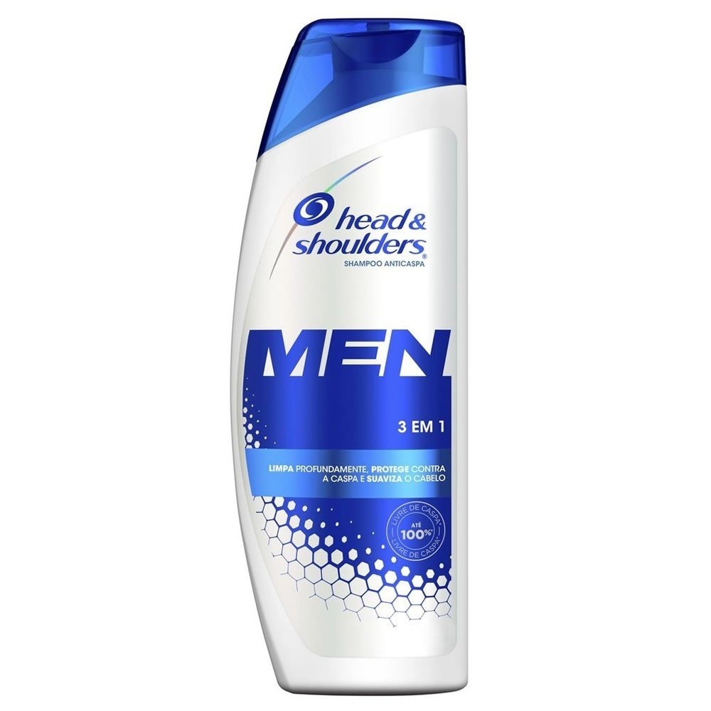 SHAMPOO HEAD & SHOULDERS 3 EM 1 MEN 200ML                                                           