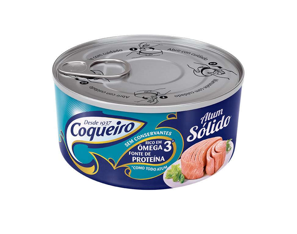 ATUM SÓLIDO EM ÓLEO COQUEIRO LATA 170G                                                               image number null