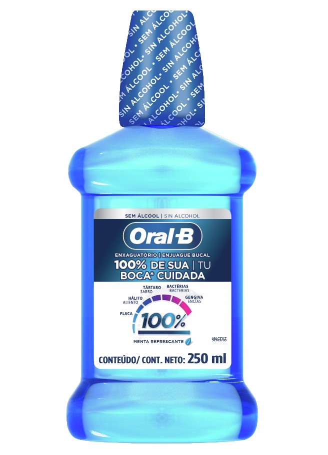 ANTI-SEP.ORAL-B 100% 250ML                                                                          