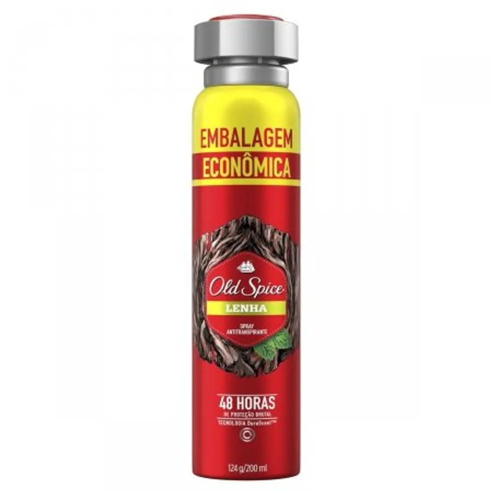 ANTITRANSPIRANTE OLD SPICE AMADEIRADO EMBALAGEM ECONÔMICA 200ML                                     