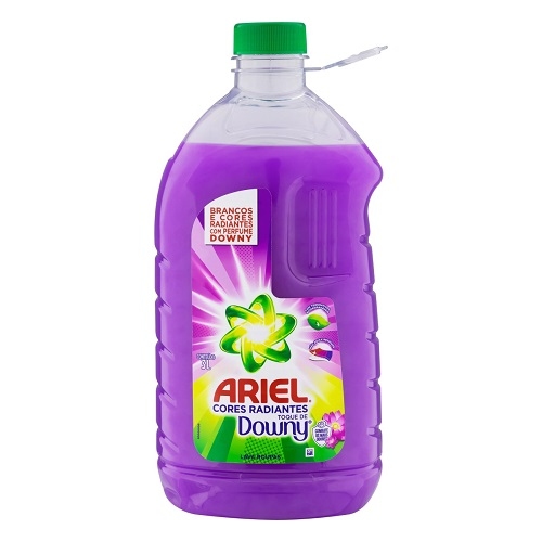 DETERGENTE LÍQUIDO ARIEL CORES RADIANTES COM TOQUE DOWNY 3 LITROS                                   