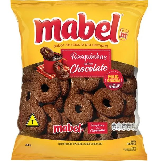 ROSQUINHA MABEL CHOCOLATE 300G                                                                      