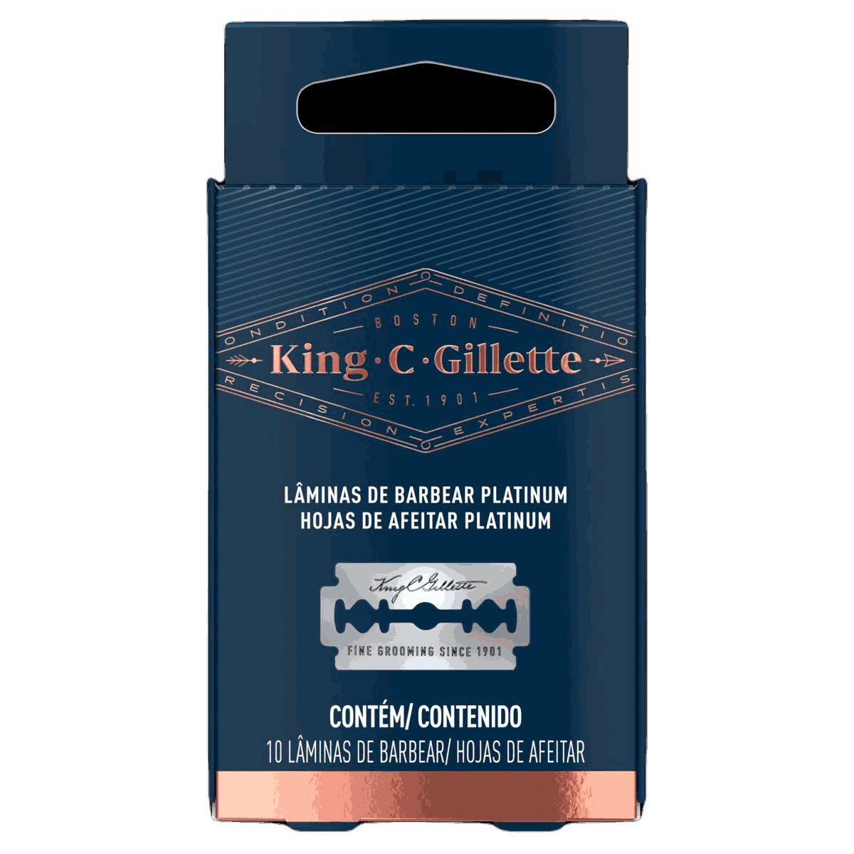 LAMINAS DE BARBEAR DUPLO FIO GILLETTE C/10                                                          