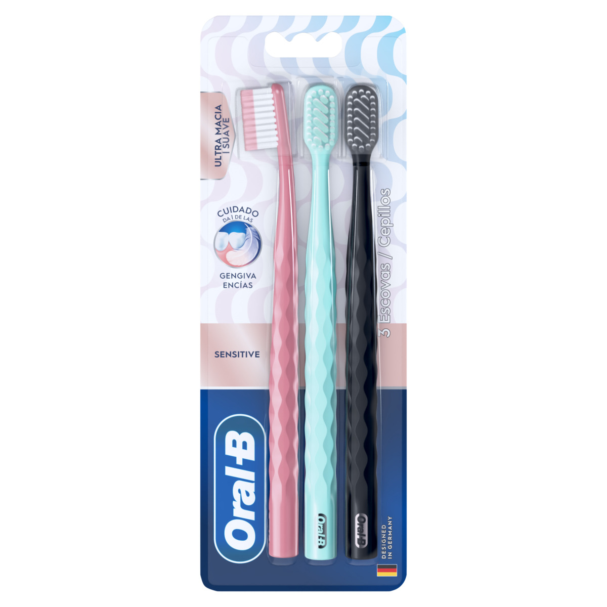 ESCOVA ORAL-B ICONIC SENSITIVE ULTRA MC C/3UN                                                       