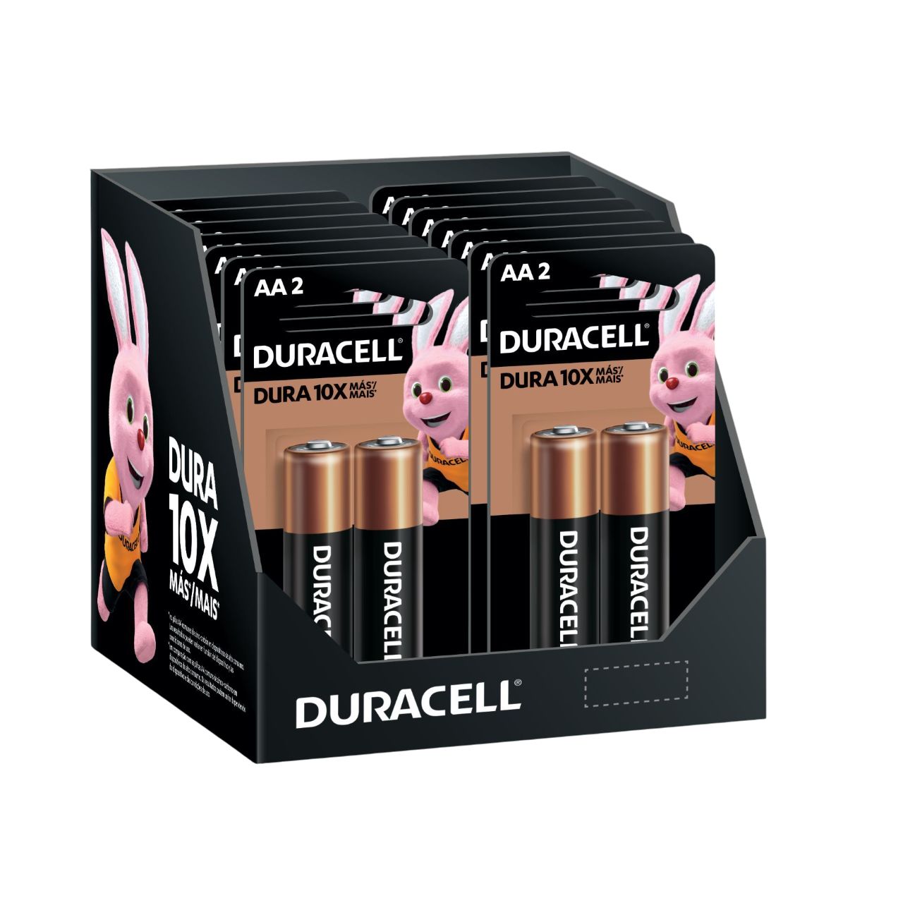 PILHA DURACELL PEQ.AA PDQ C/2UN                                                                     