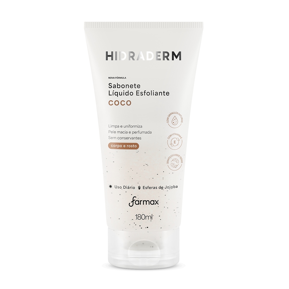 SAB.LIQ.ESFOLIANTE HIDRADERM COCO 180ML                                                             