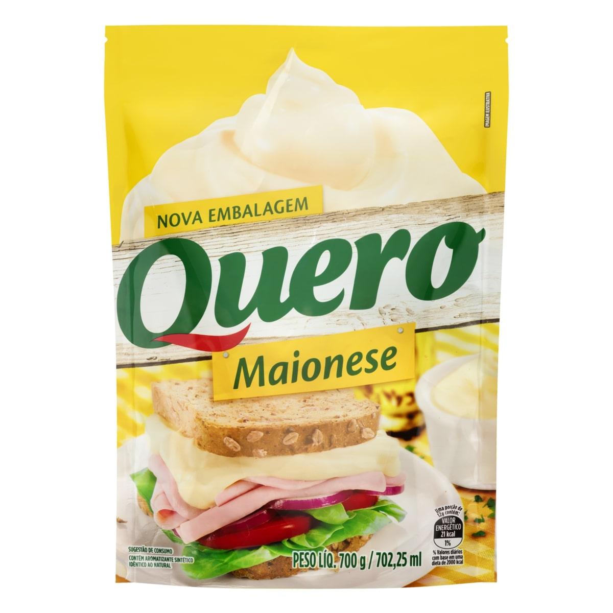 MAIONESE QUERO SACHÊ 700G                                                                           