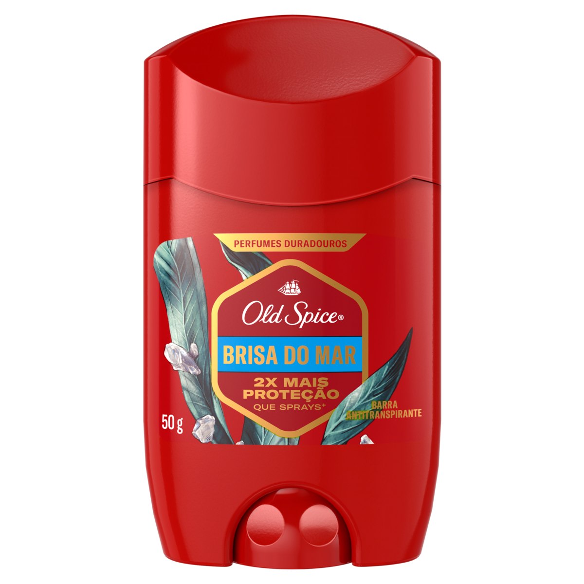 ANTITRANSPIRANTE BARRA OLD SPICE BRISA DO MAR 50G                                                   