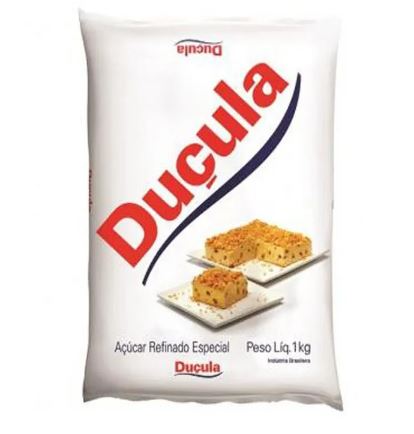 ACUCAR REFINADO DUCULA 1KG                                                                          