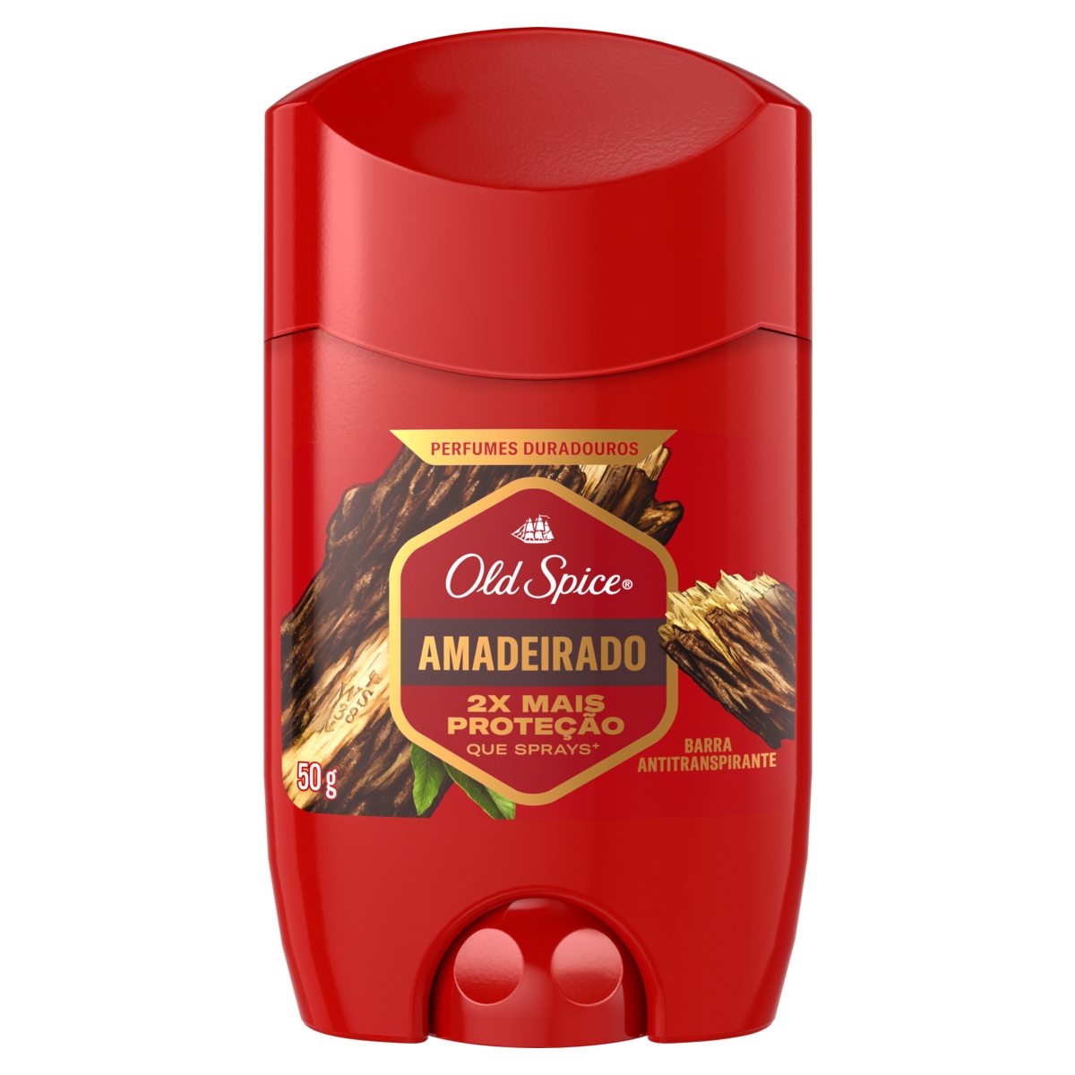 ANTITRANSPIRANTE BARRA OLD SPICE AMADEIRADO 50G                                                     