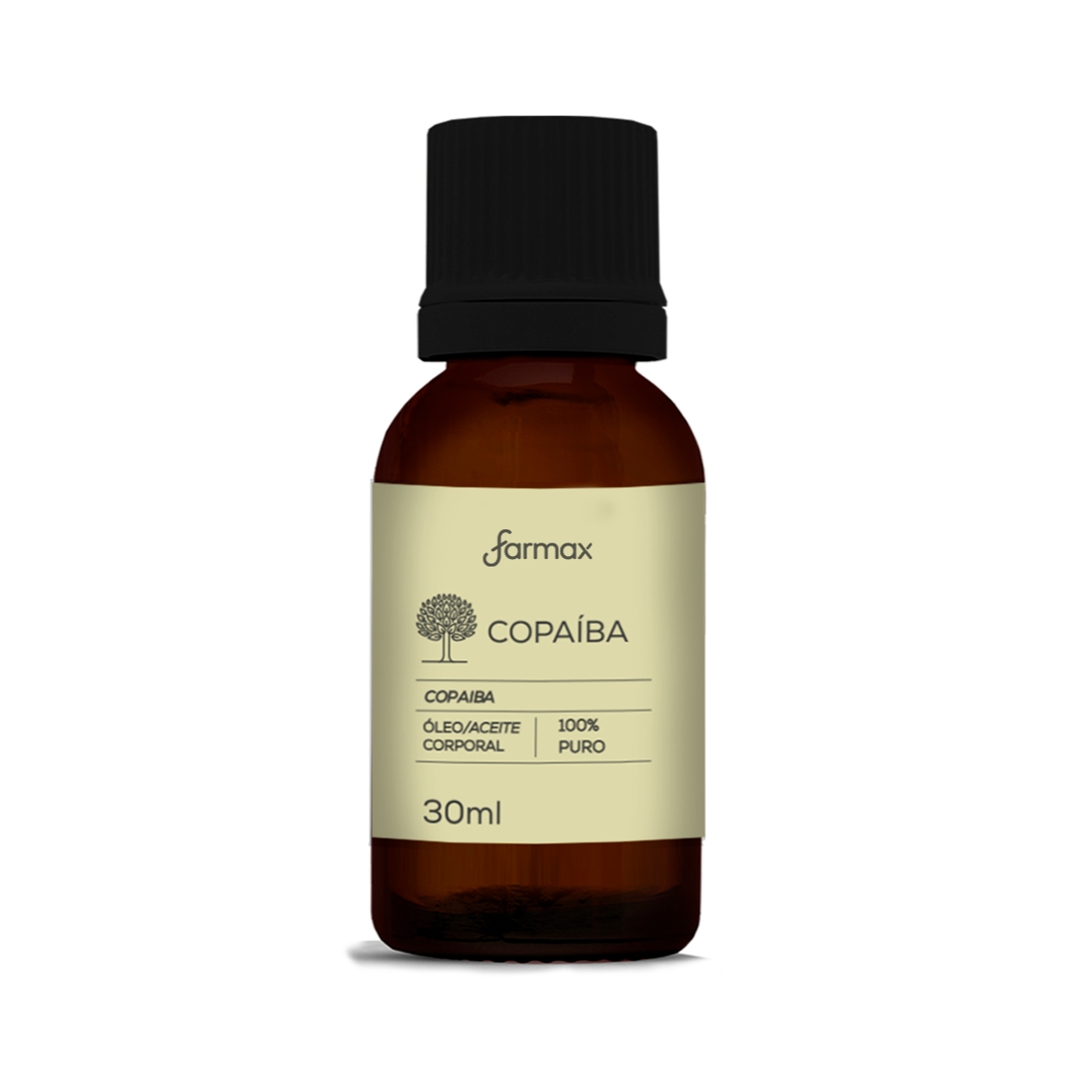 OLEO DE COPAIBA CORPORAL FARMAX 30ML                                                                