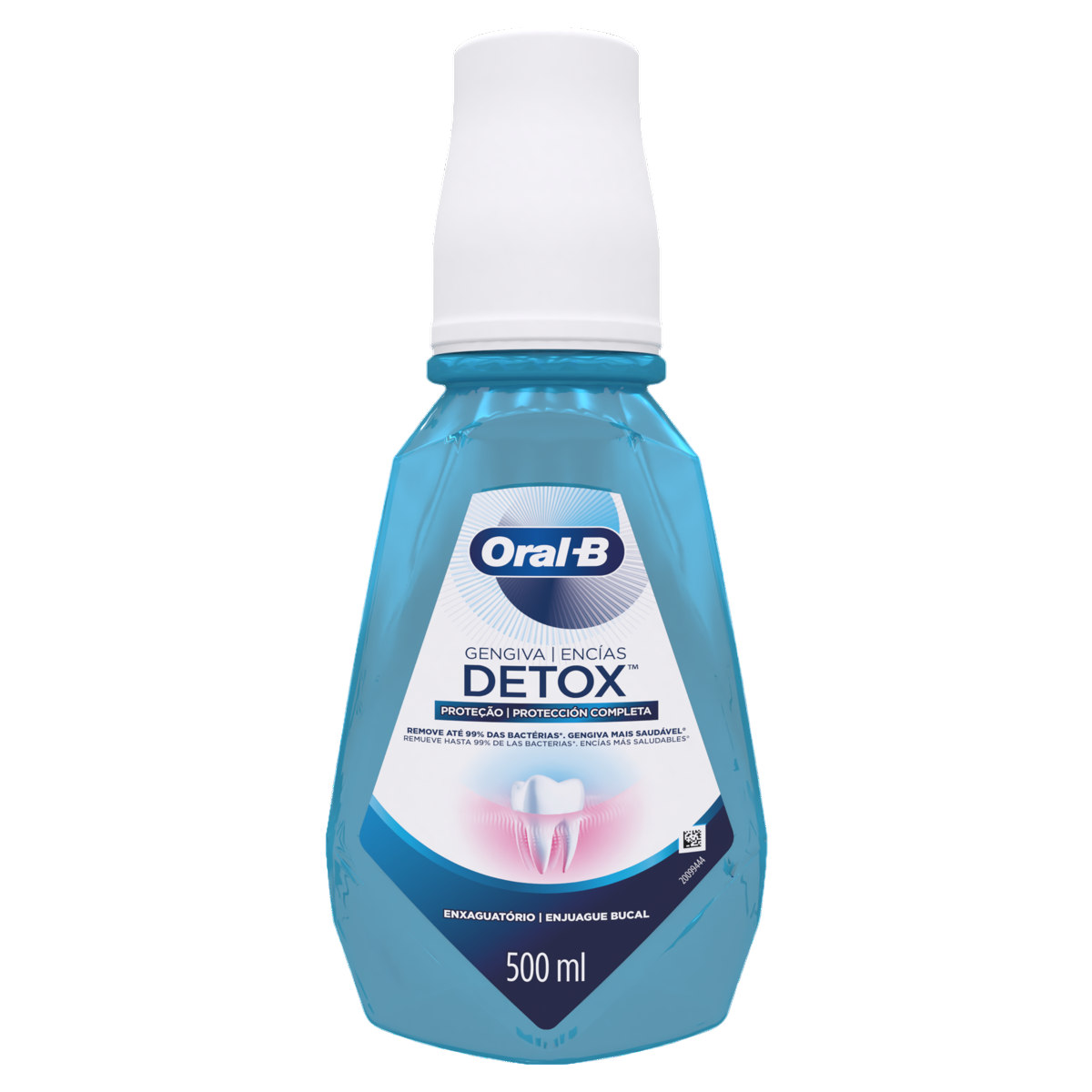 ENXAGUANTE BUCAL ORAL-B GENGIVA DETOX FRASCO 500ML                                                  
