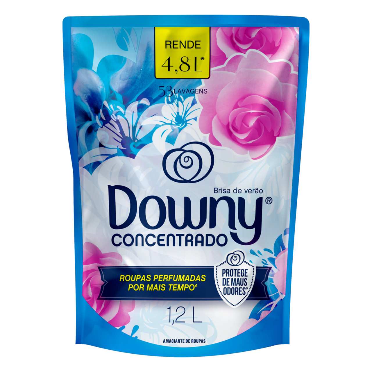 AMACIANTE DOWNY BRISA DE VERÃO REFIL 1200ML                                                         