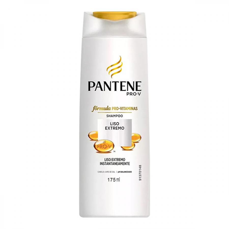 SHAMPOO PANTENE LISO EXTREMO 175ML                                                                  