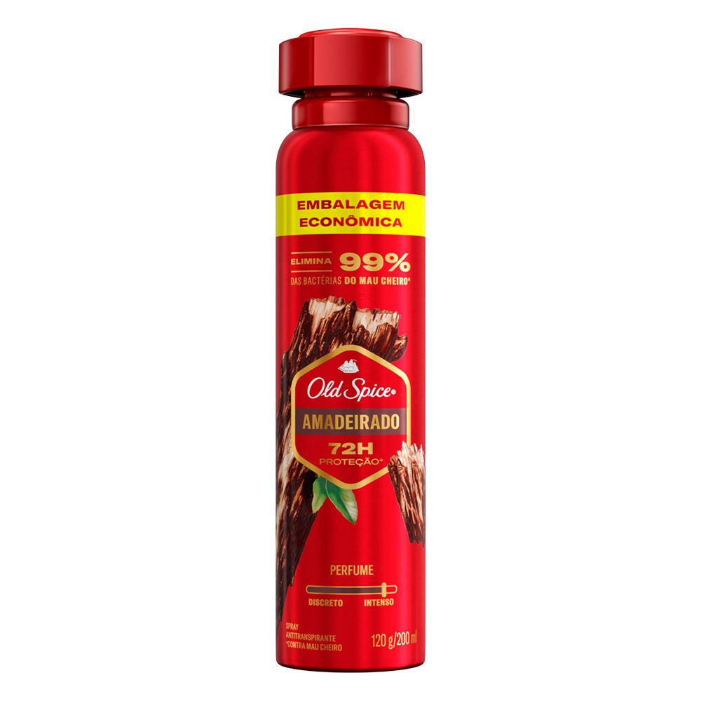 ANTITRANSPIRANTE OLD SPICE AMADEIRADO EMBALAGEM ECONÔMICA 200ML                                     