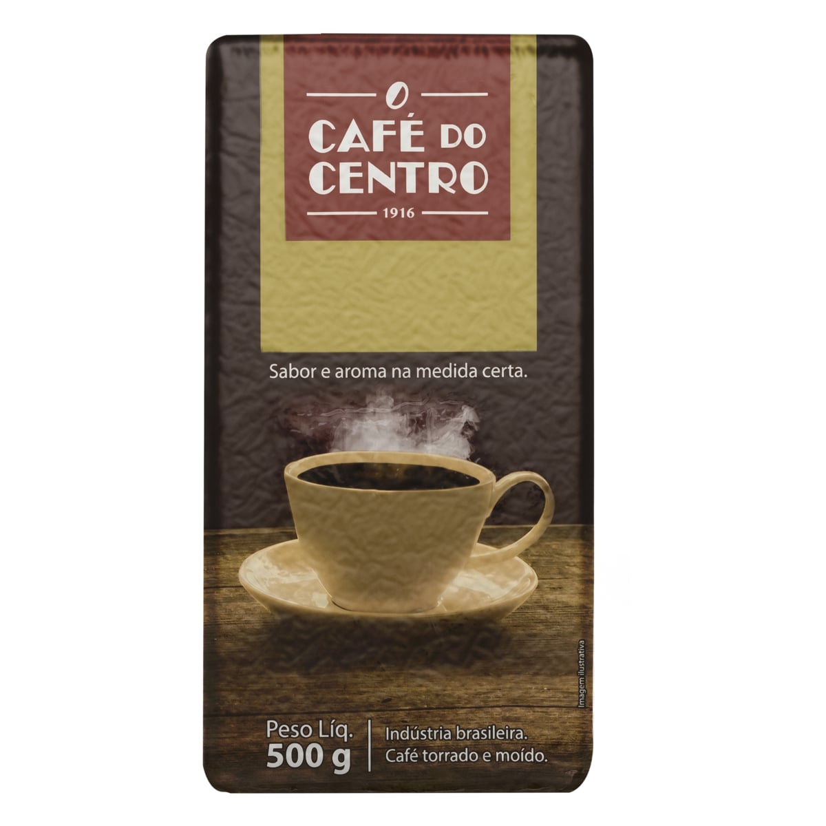 CAFE DO CENTRO TRADICIONAL VACUO 500GR                                                              