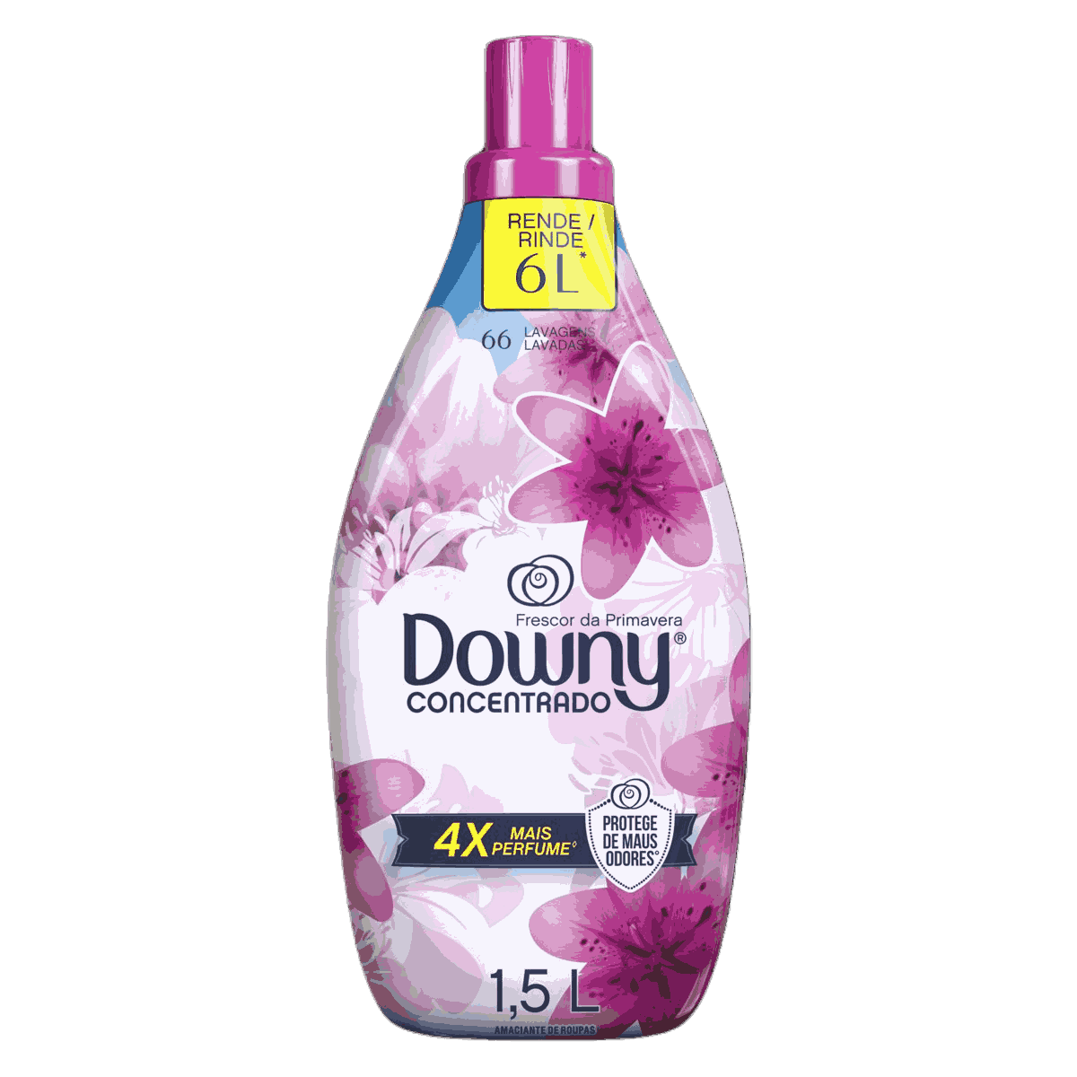 AMACIANTE DOWNY FRESCOR DA PRIMAVERA 1500ML                                                         