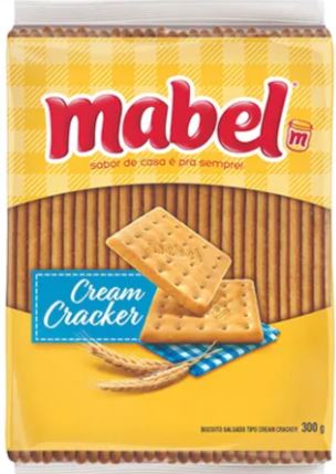 BISCOITO MABEL CREAM CRACKER 300G                                                                   