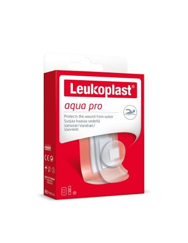 CURATIVOS AQUA PRO LEUKOPLAST COM 10 UNIDADES                                                       