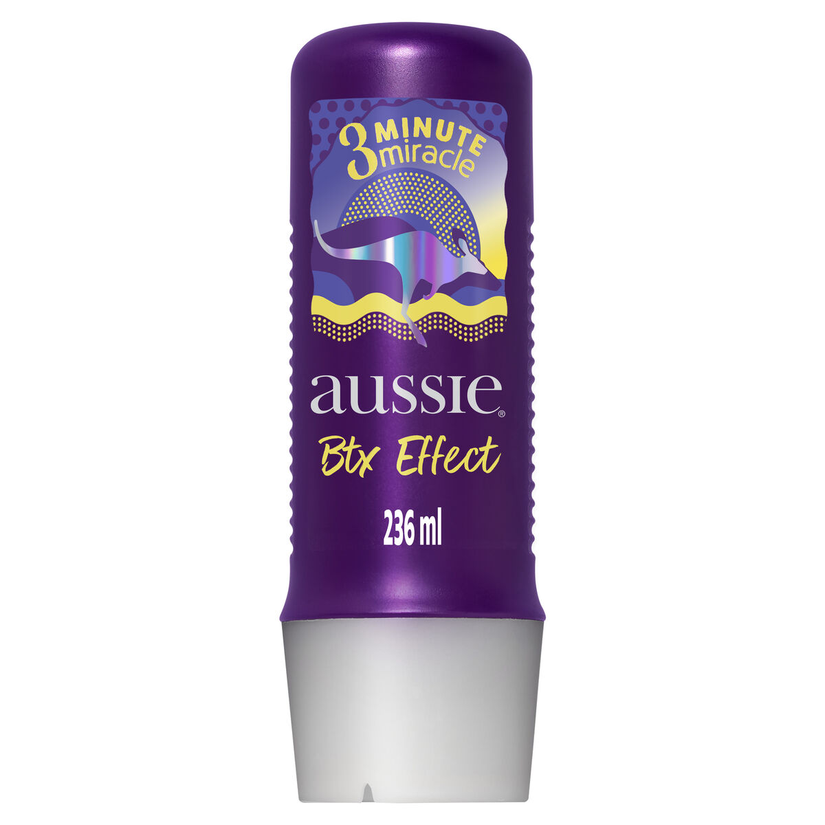 TRATAMENTO CAPILAR AUSSIE BOTOX EFFECT 3 MINUTE MIRACLE COM 236ML                                   