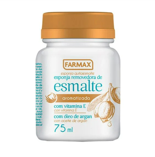 ESPONJA REMOVEDORA  ARGAN FARMAX 75ML                                                               
