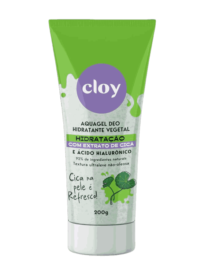 AQUAGEL HIDRATANTE CORPORAL CLOY CICA 200ML                                                          image number null