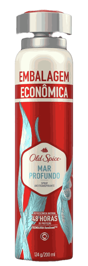 ANTITRANSPIRANTE OLD SPICE MAR PROFUNDO EMBALAGEM ECONÔMICA 200ML                                   