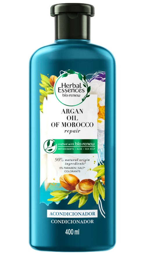 CONDICIONADOR HERBAL ESSENCES REPAIR ARGAN OIL 400ML                                                 image number null