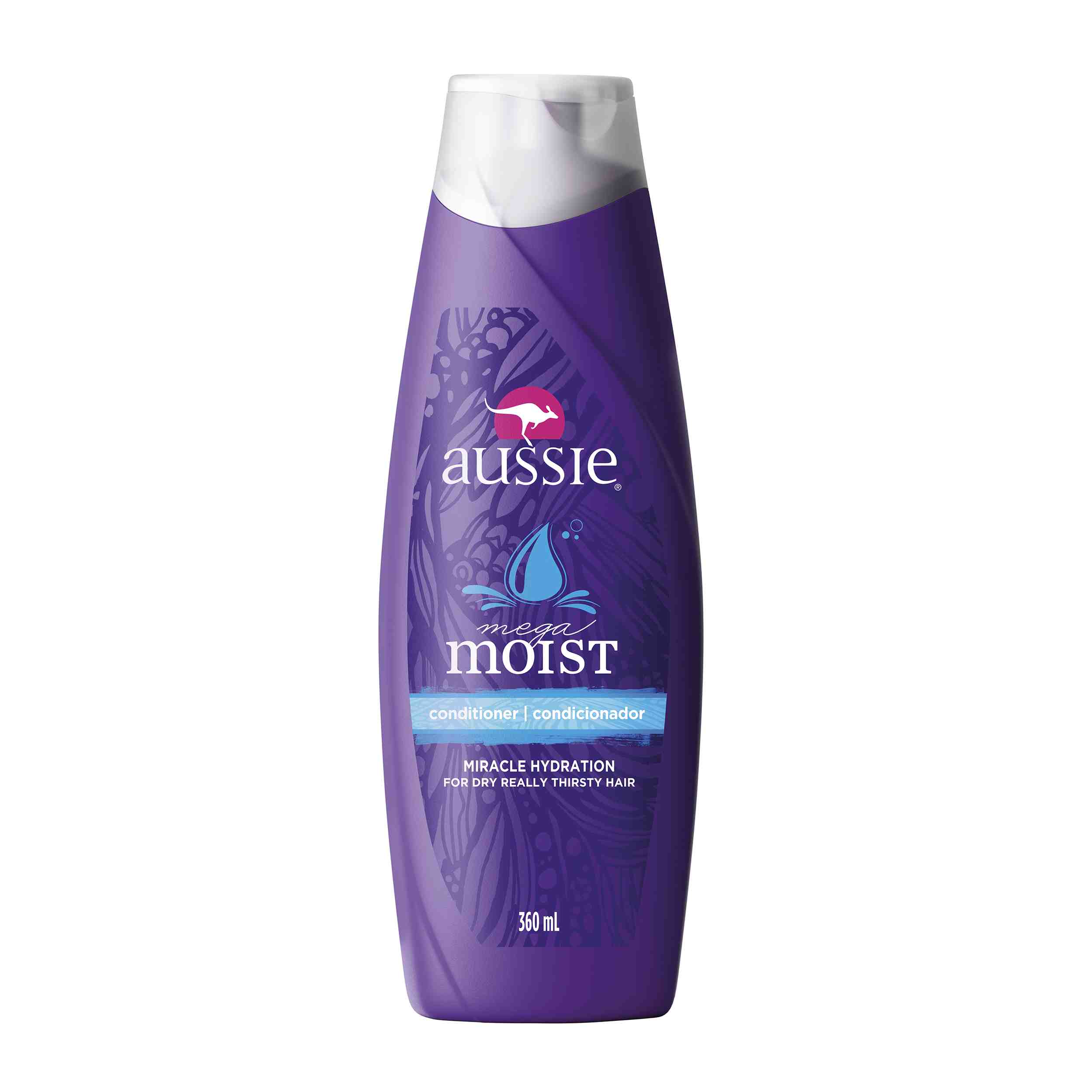 CONDICIONADOR AUSSIE MEGA MOIST HIDRATAÇÃO 360ML                                                    