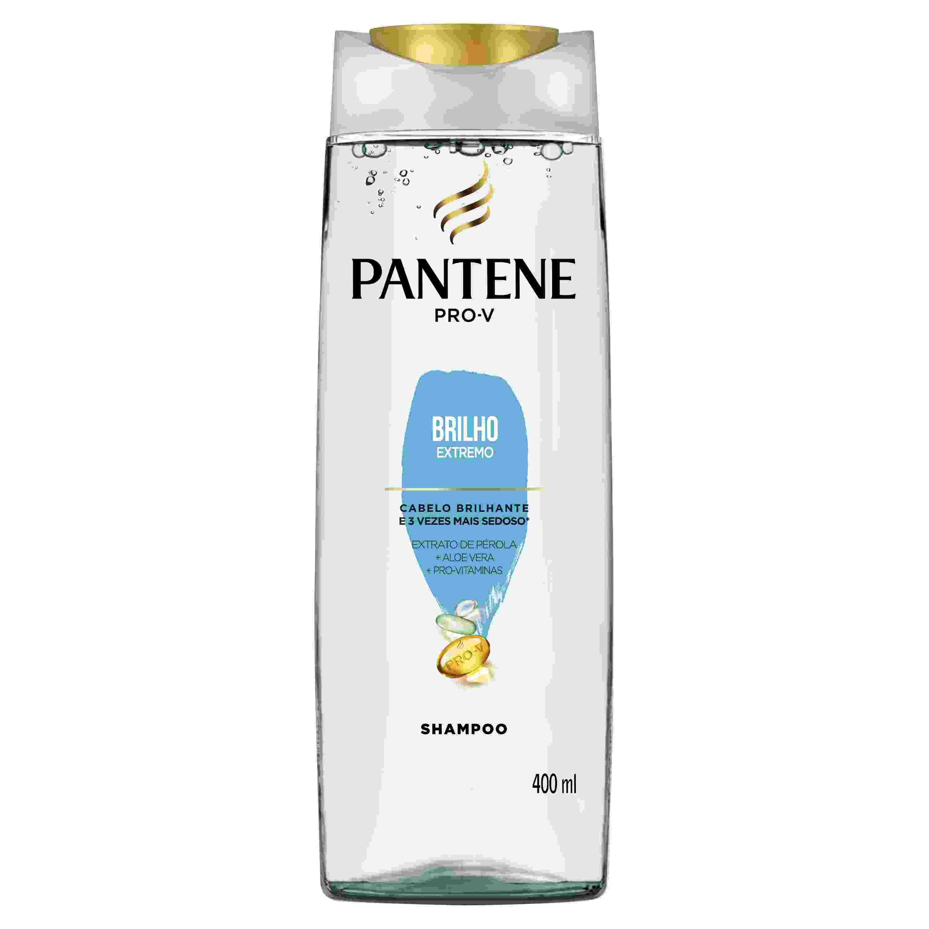 SHAMPOO PANTENE BRILHO EXTREMO 400ML                                                                